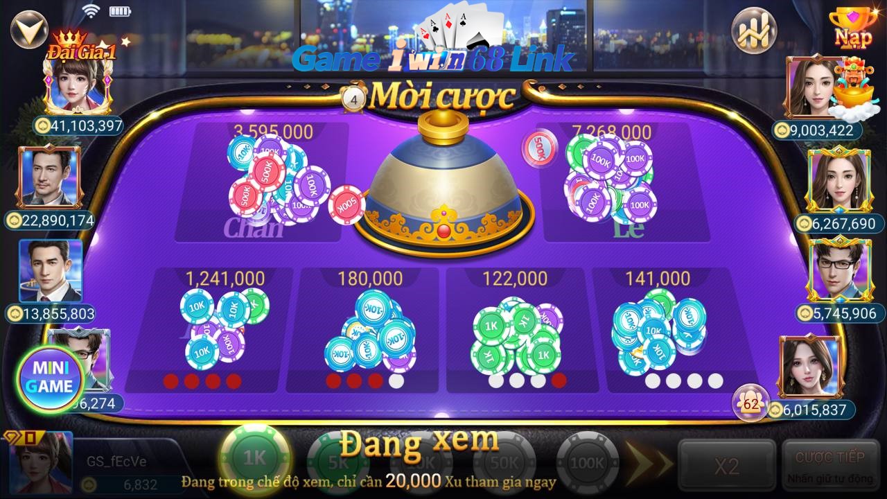 chơi xóc đĩa tại iwin68