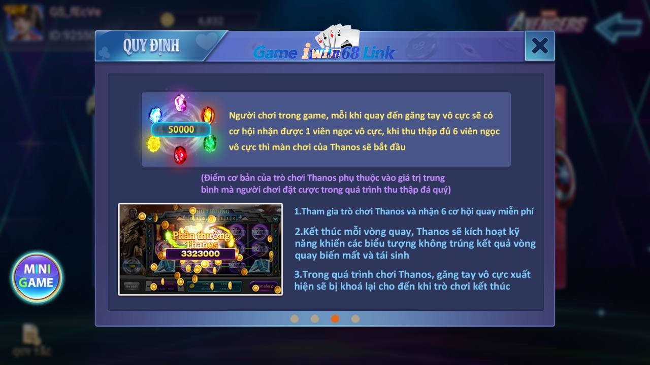 màn chơi hero game nổ hũ avengers iwin68