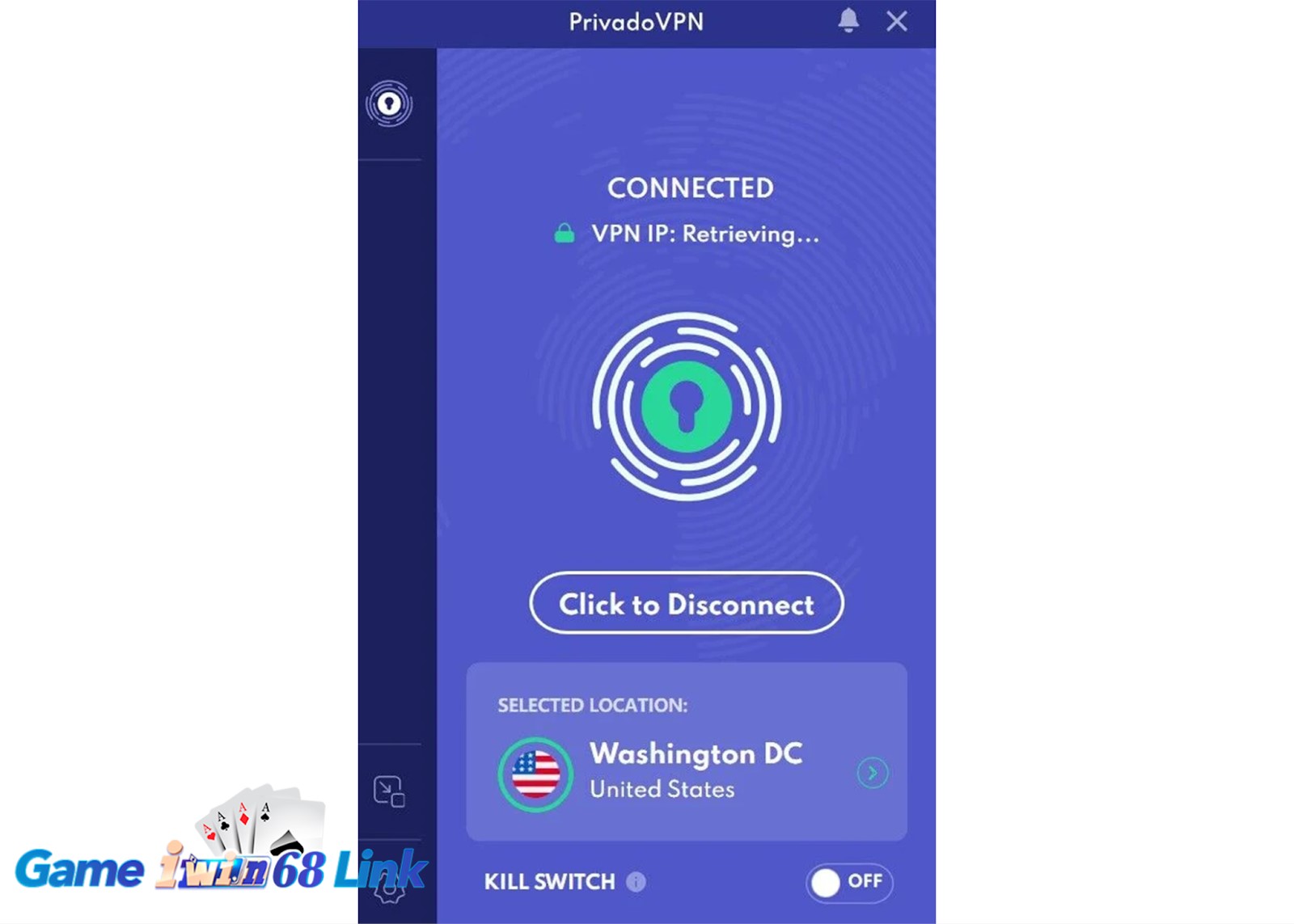 Anh em đã kết nối thành công VPN