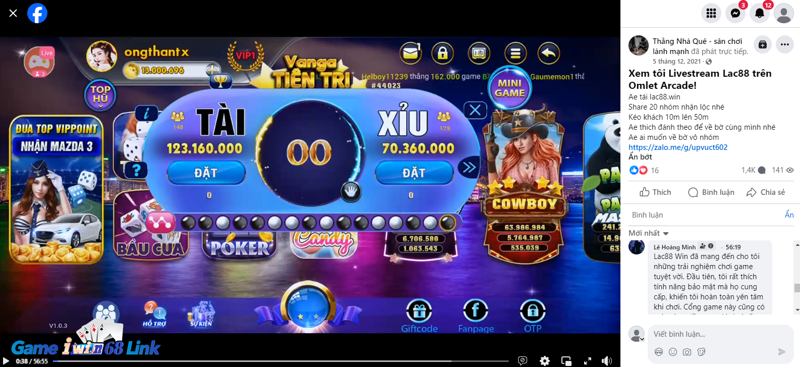 Bình luận của anh Lê Hoàng Minh