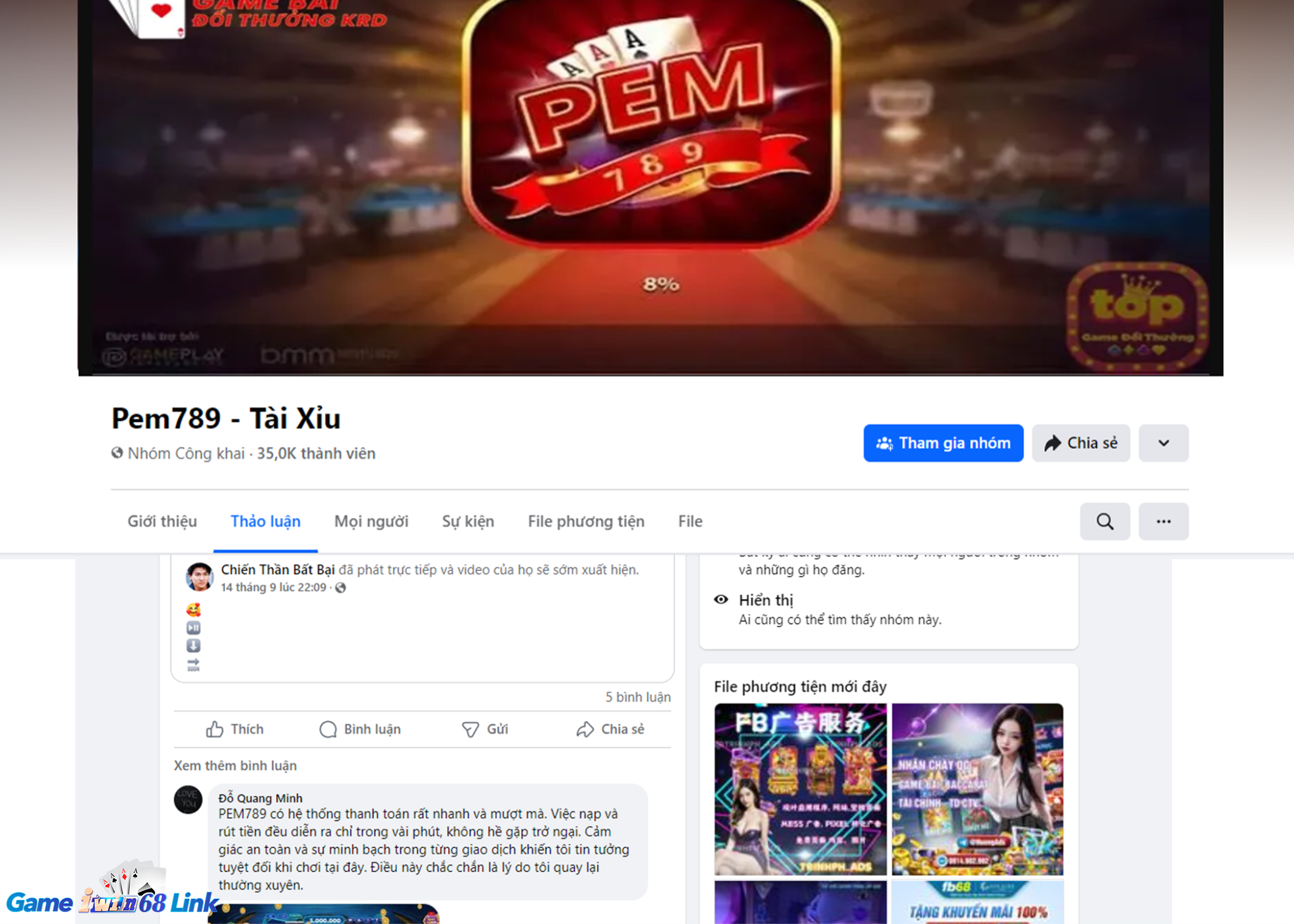 Chia sẻ của người chơi Đỗ Quang Minh