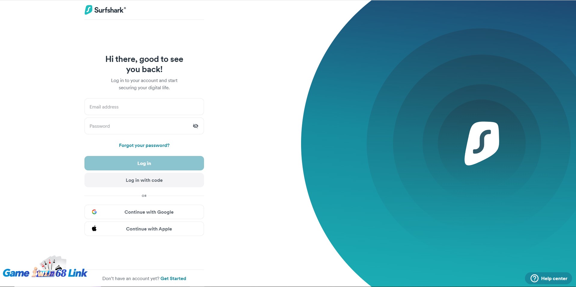 Đăng ký tài khoản Surfshark VPN
