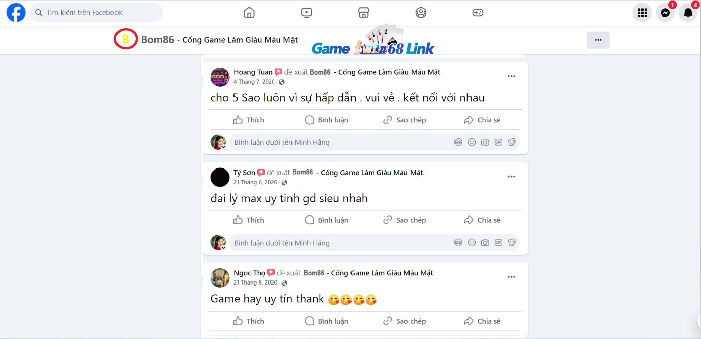 Đánh giá của người chơi Hoàng Tuấn,Tý sơn và Ngọc Thọ về Bom86