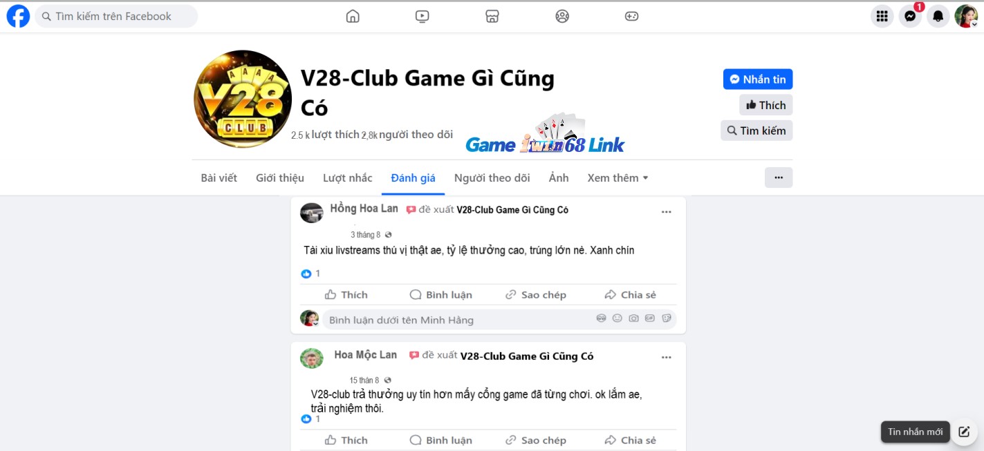 Đánh giá của người chơi Hồng Hoa Lan và Hoa Mộc Lan về cổng game V28-club