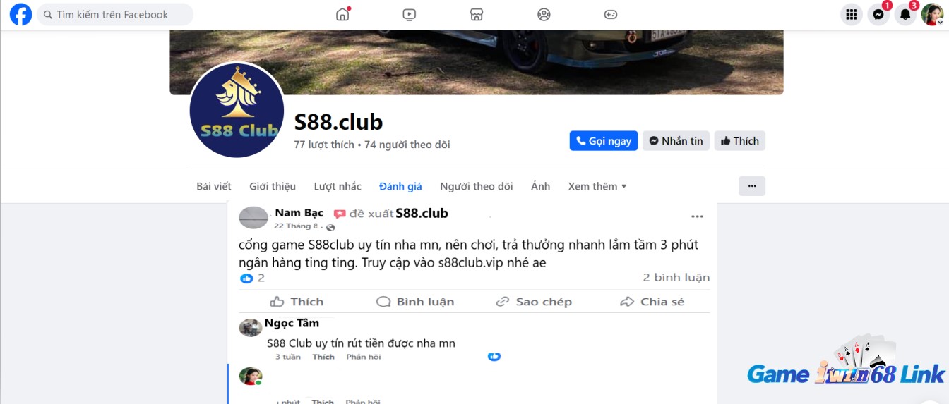 Đánh giá của người chơi Nam Bạc và Ngọc Tâm