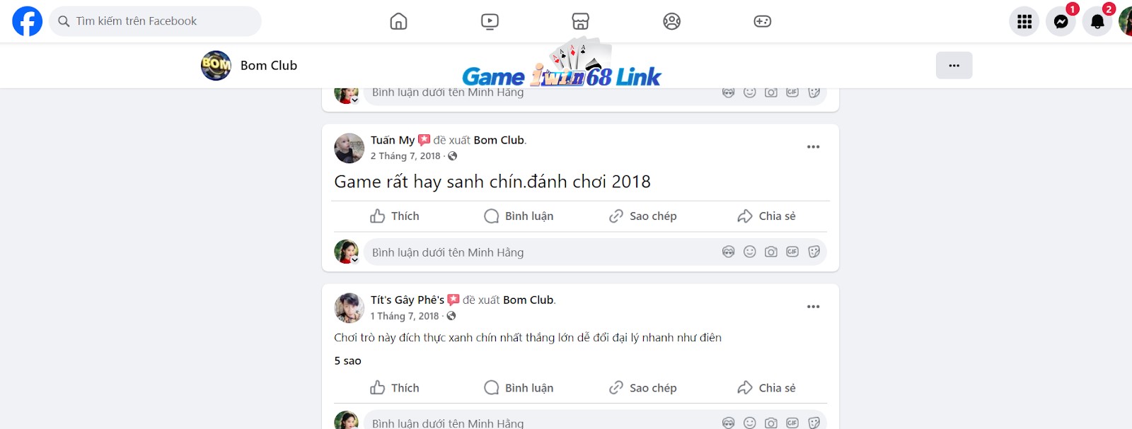 Đánh giá của người chơi Tuấn My và Tit’s Gây Phê’s