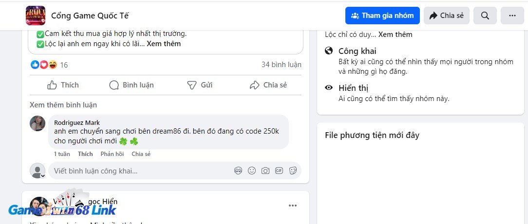 Đánh giá tích cực của người chơi về cổng game Dream86