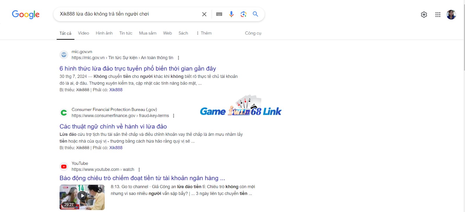 Không có một trang mạng nào đưa tin về việc Xik888 lừa đảo không cho người chơi rút tiền