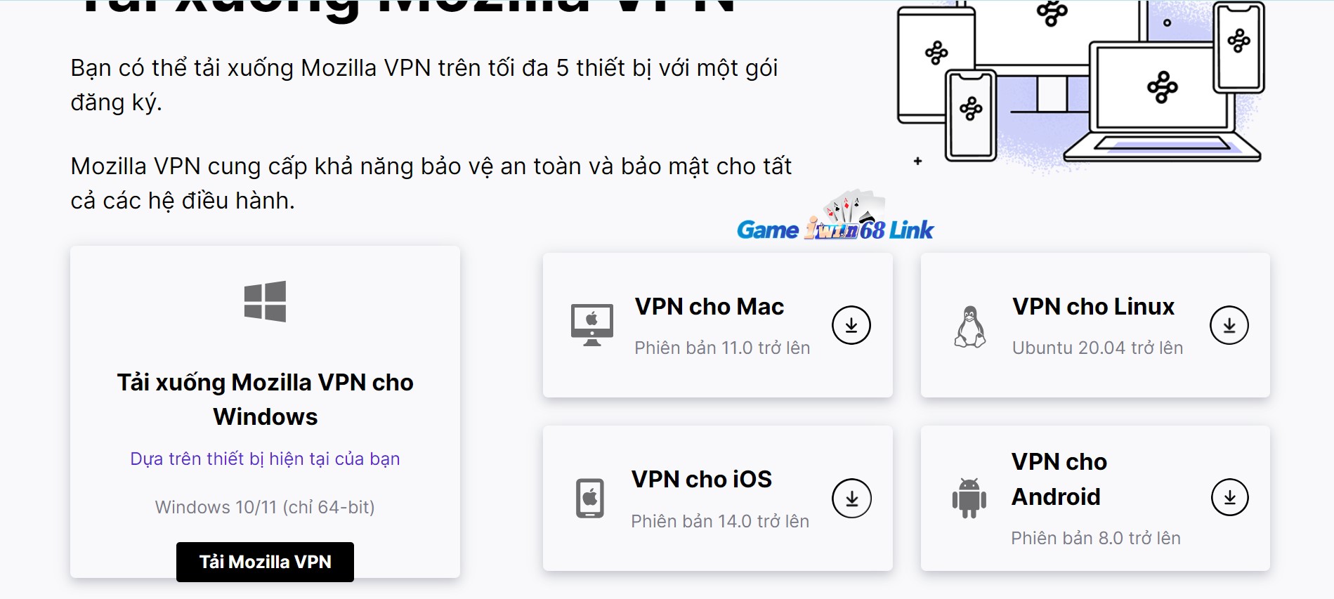 Chọn phiên bản phù hợp với thiết bị