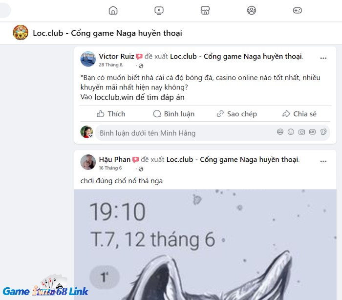 Nhận xét của người chơi Victor Rubiz và Hậu Phan về Locclub