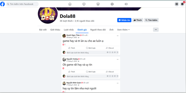 Chia sẻ của người chơi Quách Ngọc Thảo, Nguyễn Vượng