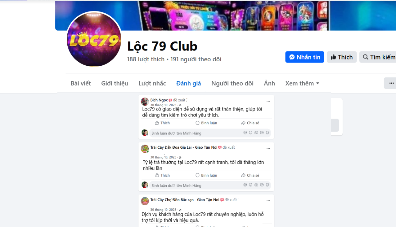 Đánh giá của người chơi Bích Ngọc, Trái Cây Đắk Đoa Gia Lai - Giao Tận Nơi về Loc79