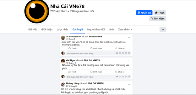 Đánh giá của người chơi Lê Mạnh Quốc Trí, Mai Ngọc và Hoàng Hồng về VN678