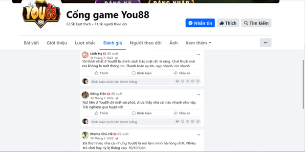 Đánh giá của người chơi Linh Hạ, Đăng Trần và Meme Chú Hề