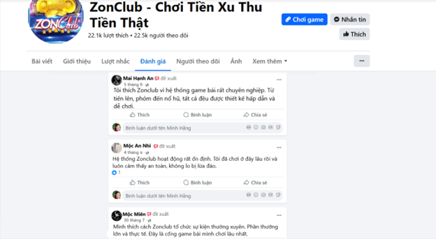 Đánh giá của người chơi Mai Hạnh An, Mộc An Nhi, Mộc Miên chia sẻ