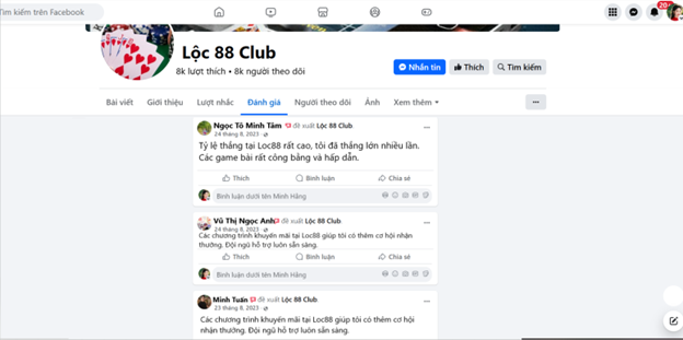 Đánh giá của người chơi Ngọc Tô Minh Tâm, Vũ thị Ngọc Anh và Minh Tuấn