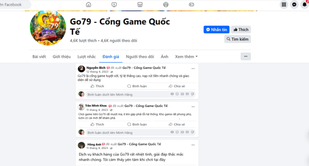 Đánh giá của người chơi Nguyễn Bích, Trần Minh Khoa và Hồng Anh