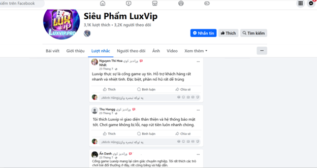 Đánh giá của người chơi Nguyễn Thị Hoa Nhất, Thu Hanng và Ân Danh