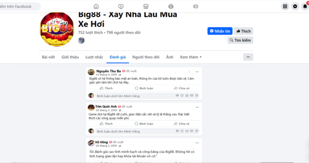 Đánh giá của người chơi Nguyễn Thu Ba, Trần Quốc Anh, Vũ Hồng