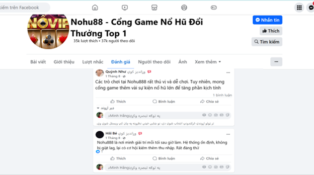 Đánh giá của người chơi Quỳnh Như và Híii Bé‎‏