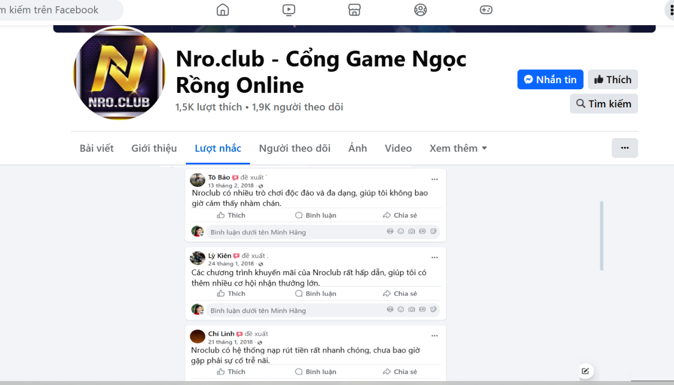 Đánh giá của người chơi Tô Bảo, Lỳ Kiên và Chí linh về Nroclub