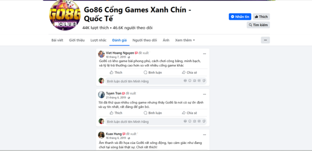 Đánh giá của người chơi Việt hoàng, Tuyên Trần và Kuax Hùng