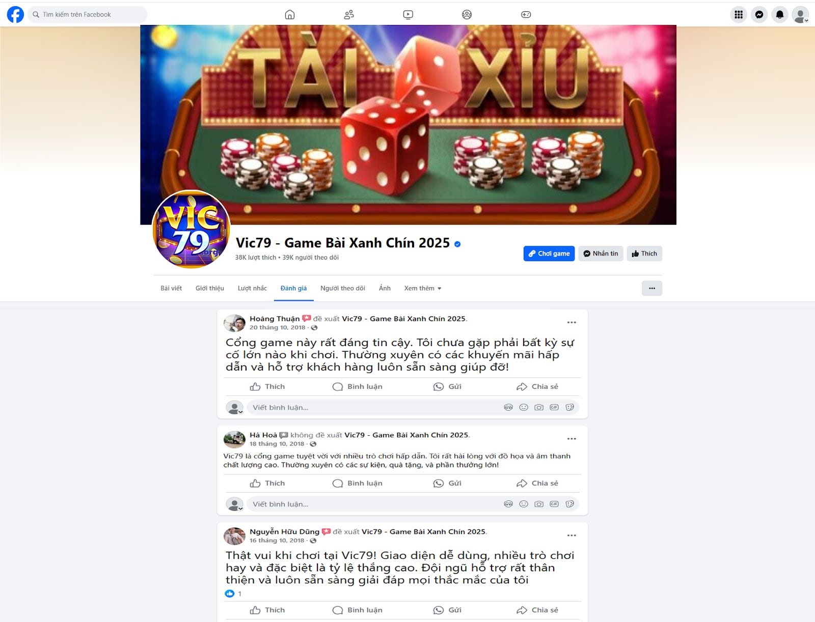 Đánh giá về Vic79 của Hoàng Thuận, Hà Hoà và Nguyễn Hữu Dũng