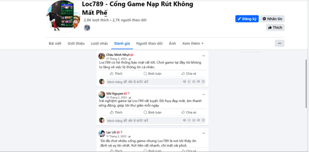 Người chơi Châu Minh Nhựt, Nhi Nguyễn và Lạc Lối về Loc789