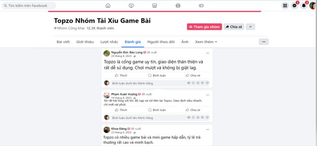 Người chơi Nguyễn Đức Bảo Long, Phạm Xuân Vượng, Khoa Đăng về Topzo